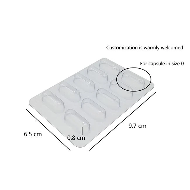 Capsule 0 Blister Packs