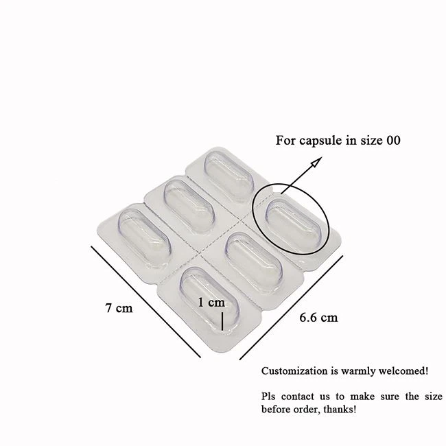 Capsule 00 Blister Packs