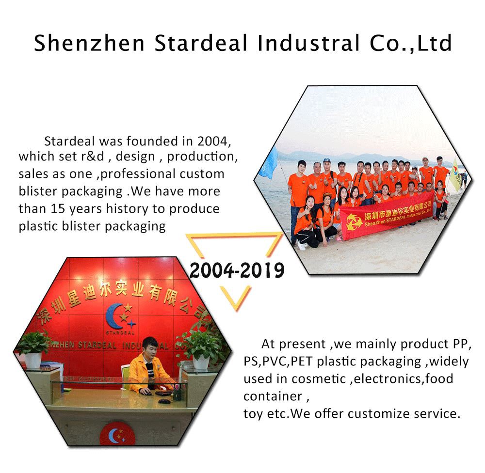 Clear plastic candy box