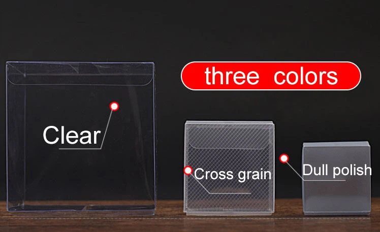 clear plastic gift box