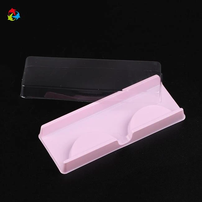 Pink Eyelash Packaging Tray